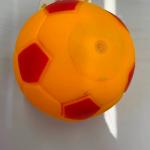 Игрушка резиновая с пищалкой "Догонялки", цвет желтый, 10см (лейбл)