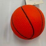 Игрушка резиновая с пищалкой "Догонялки", цвет оранжевый, 10см (лейбл)