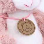 Мягкая игрушка "Little Friend", медведь, цвет розовый