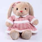 Мягкая игрушка "Little Friend", зайка в розовом платье