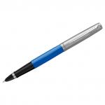 Ручка-роллер Parker Jotter Originals Blue Chrome СT черная, 0,8мм, подарочная упаковка, 2096910