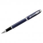 Ручка перьевая Parker IM Matte Blue CT синяя, 0,8мм, подарочная упаковка, 1931647