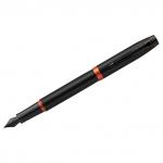 Ручка перьевая Parker IM Professionals Flame Orange BT синяя, 0,8мм, подарочная упаковка, 2172943
