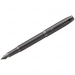 Ручка перьевая Parker IM Professionals Monochrome Titanium синяя, 0,8мм, подарочная упаковка, 2172958
