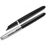 Ручка перьевая Parker 51 Black CT черная, 0,8мм, подарочная упаковка, 2123491