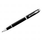 Ручка-роллер Parker IM Essential Muted Black CT черная, 0,8мм, подарочная упаковка, 2143634