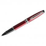 Ручка-роллер Waterman Expert Dark Red Lacquer CT, черная, 0,8мм, подарочная упаковка, 2093652
