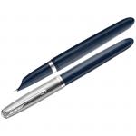 Ручка перьевая Parker 51 Midnight Blue CT черная, 0,8мм, подарочная упаковка, 2123501