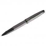 Ручка-роллер Waterman Expert Metallic Silver RT черная, 0,8мм, подарочная упаковка, 2119255