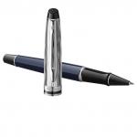 Ручка-роллер Waterman Expert SE Deluxe Blue CT черная, 0,8мм, подарочная упаковка, 2166429