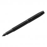 Ручка перьевая Parker IM Achromatic Black синяя, 0,8мм, подарочная упаковка, 2127741