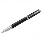 Ручка-роллер Parker Ingenuity Black CT черная, 0,5мм, подарочная упаковка, 2181996