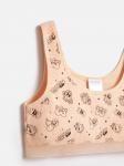 Бюстгальтер спортивный для девочек Alma бежевый