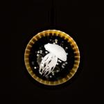 Светильник "Медуза" LED 7Вт 4000К золото 11х10х11-110см BayerLux