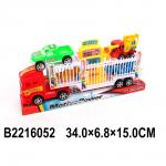 Автовоз инерц. 658-5 с машинками п/к