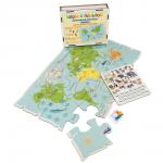 Деревянная Игра Карта Ходилки