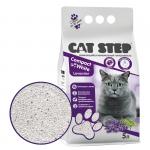 Комкующийся минеральный наполнитель CAT STEP Compact White Lavеnder, 5 л