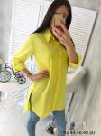 Рубашка-туника желтая RH122
