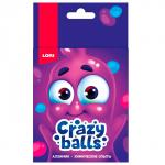 Набор Химические опыты. Crazy Balls "Розовый, голубой и фиолетовый шарики" Оп-100