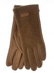 Элегантные хлопковые перчатки , цвет коричневый
