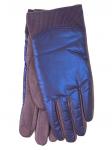 Комбинированные женские перчатки, цвет фиолетовый