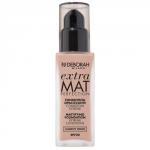 DEBORAH Тональная основа матирующая EXTRA MAT PERFECTION MATTIFYING FOUNDATION тон 01 белоснежный 30 мл