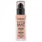 DEBORAH Тональная основа матирующая EXTRA MAT PERFECTION MATTIFYING FOUNDATION тон 2.1 ванильный 30 мл