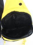 Рюкзак (сумка)  Battr-002  (однолямочный),  2отд,  плечевой ремень,  2внеш+1внут/ карм,  желтый 257868
