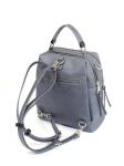 Рюкзак жен искусственная кожа (ПВХ)  ADEL-195/2в (сумка change),  2отд+карм/перег,  синий джинс   258870