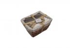 Набор салфеток в подарочной корзинке Cherir/Черир М, 4290017-5,  6 предметов 30*30, коричневый