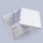 Коробка складная, крышка-дно, белая, 38 х 33 х 30 см