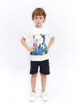 Комплект футболка+шорты на мальчика "Skate all day"
