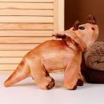 Мягкая музыкальная игрушка «Динозаврик», 42 см, цвет бежевый