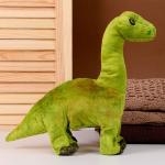 Мягкая музыкальная игрушка «Динозаврик», 31 см, цвет зелёный