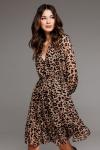 Платье BUTER 2737 леопард