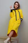 Женская толстовка-платье ТМ000400 Желтый