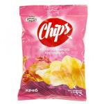 Чипсы Штурвал из натурального картофеля со вкусом крабов 70гр