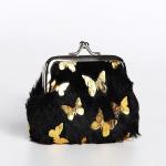 Кошелек детский на фермуаре, цвет черный No brand