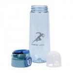 Бутылка для воды "Движение - жизнь", 750 мл, голубая
