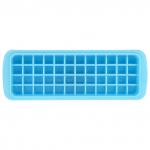 Форма для льда пластмассовая (мармелада) "Кубик - 48 штук" 25,4х9 см h2,8 см, цвета в ассортименте: сиреневый, голубой, салатовый, в п/эт пакете (Китай)