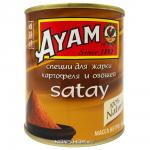AYAM Сатай специи для жарки картофеля и овощей ж/б 160г