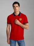 Поло мужское RUSSIA 65M-RR-1497 RED-N-ROCK'S