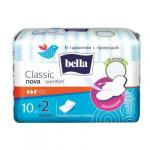 Прокладки женские впитывающие "Bella" по ГОСТ Р 52483-2005 (для применения в медицинской практике): Bella Classic Nova Comfort  12 шт.