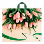Пакет (петл.ручка) «Райские тюльпаны» (60х50х60мк) Т, 25шт
