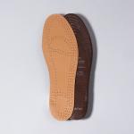 Стельки для обуви, универсальные, дышащие, р-р RU до 45 (р-р Пр-ля до 47), 28,5 см, пара, цвет бежевый