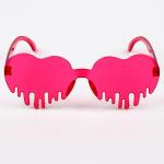 Карнавальные очки «Сердце», цвета МИКС