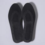 Стельки для обуви, универсальные, дышащие, р-р RU до 44 (р-р Пр-ля до 46), 28 см, пара, чёрный