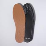 Стельки для обуви, универсальные, дышащие, р-р RU до 49 (р-р Пр-ля до 47), 30,5 см, пара, цвет коричневый