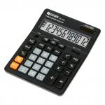 Калькулятор настольный Eleven SDC-444S, 12 разрядов, двойное питание, 155*205*36мм, черный, SDC-444S