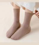 Яркие и цветные | Махровые носки "Уютная зима", р-р 38-42 (кофе с молоком)